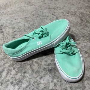 DC Fresh Green Canvas Shoes